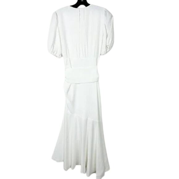 SACHIN + BABI Dress Size 2 Evening Gown NEW Camila Ivory Off White Midi Maxi - Picture 5 of 7